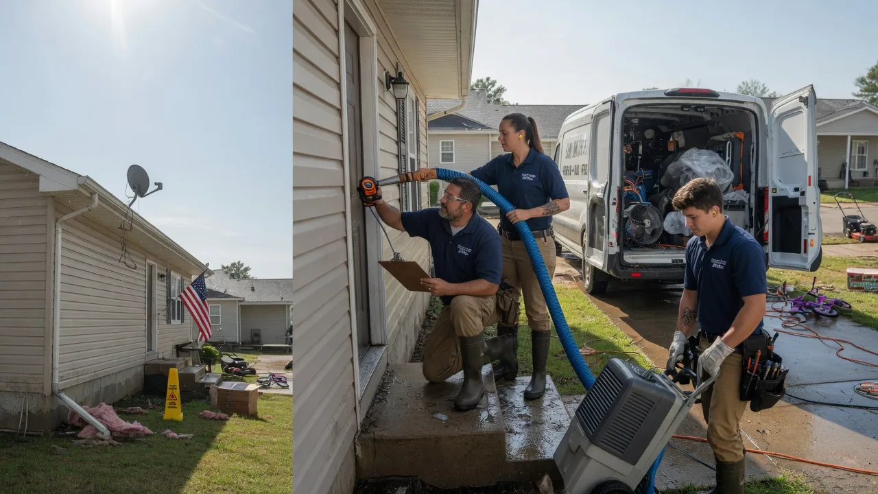 Ceiling Water Damage Restoration in Pennock, MN near me